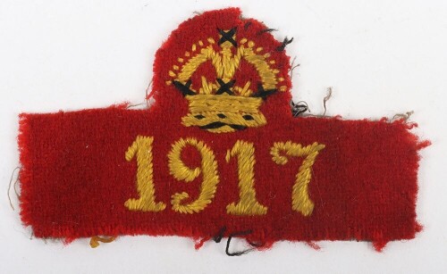 Rare WW1 1917 Boy Scouts War Service Badge