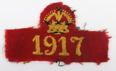 Rare WW1 1917 Boy Scouts War Service Badge
