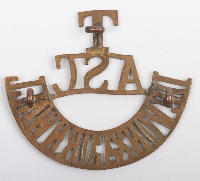 WW1 Army Service Corps Devon & Cornwall Territorial Shoulder Title - 2