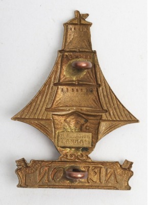 WW1 Royal Naval Division Nelson Battalion Cap Badge - 2
