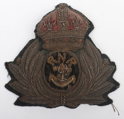WW1 Royal Naval Reserve Officers Cap Badge