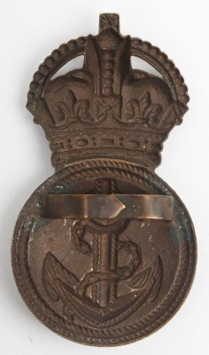 WW1 Royal Naval Division Petty Officers Cap Badge - 2