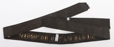 WW1 Royal Naval Division Cap Tally - 2