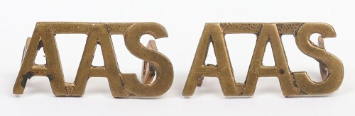 WW1 Anti-Aircraft Section Shoulder Titles