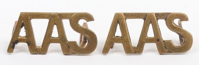 WW1 Anti-Aircraft Section Shoulder Titles