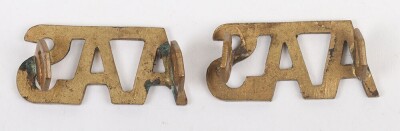 WW1 Anti-Aircraft Section Shoulder Titles - 2