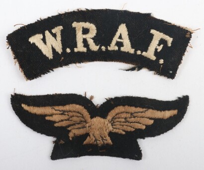 WW1 Women&rsquo;s Royal Air Force Insignia