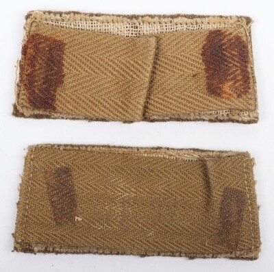 WW1 Tank Corps Slip-on Shoulder Titles - 2