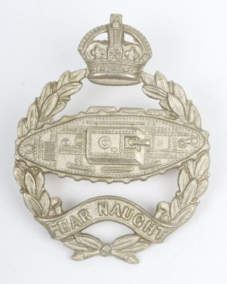 Scarce 1924 Pattern Royal Tank Corps Other Ranks Cap Badge