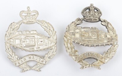 Royal Tank Regiment Officers Cap Badges