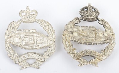Royal Tank Regiment Officers Cap Badges