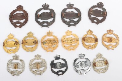 Grouping of Royal Tank Regiment Collar Badges - 2