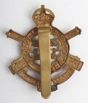 Guards Machine Gun Regiment Other Ranks Cap Badge - 2