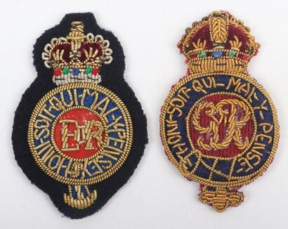 George VI Household Cavalry Officers Beret Badge