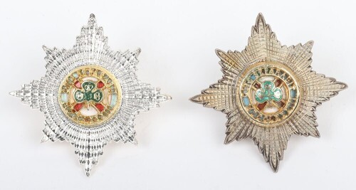 Irish Guards Officers Cap Star