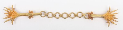 Scarce Set of Welsh Guards Officers Cloak Chains - 2