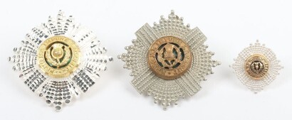Officers Scots Guards Small Type Service Dress Cap Badge