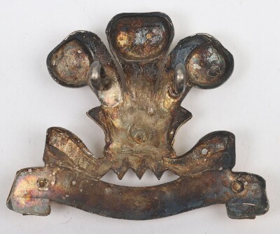 10th Royal Hussars Officers Dress Cap Badge - 2