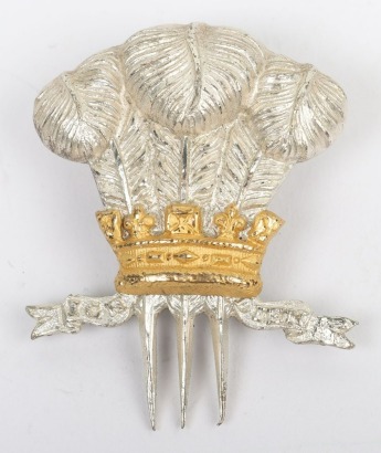 10th Royal Hussars Officers Tent Cap Badge