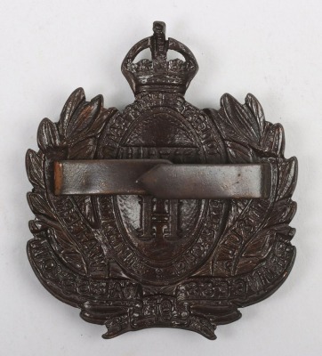 Scarce 18th (Queen Mary&rsquo;s Own) Royal Hussars Officers Cap Badge - 2