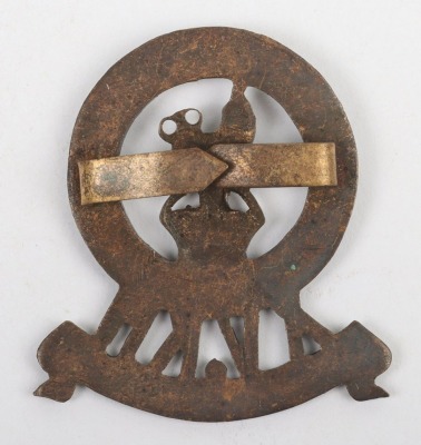 Scarce 15th Kings Royal Hussars Officers Cap Badge - 2