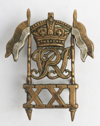 21st (Empress of India) Lancers Other Ranks Cap Badge