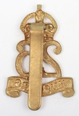 Scarce Trial Pattern War Raised 26th Hussars Other Ranks Cap Badge - 2