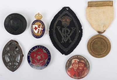 Grouping of British Nursing and Red Cross Badges