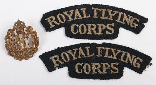 WW1 Royal Flying Corps Other Ranks Insignia Group