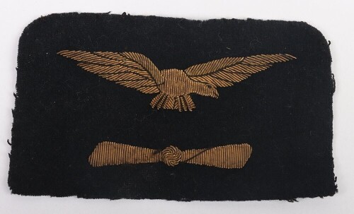 WW1 Great War Royal Naval Air Service (RNAS) Engineers Sleeve Badge.