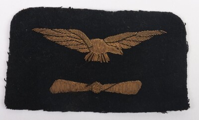 WW1 Great War Royal Naval Air Service (RNAS) Engineers Sleeve Badge.