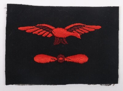 WW1 Great War Royal Naval Air Service (RNAS) Engineers Sleeve Badge.