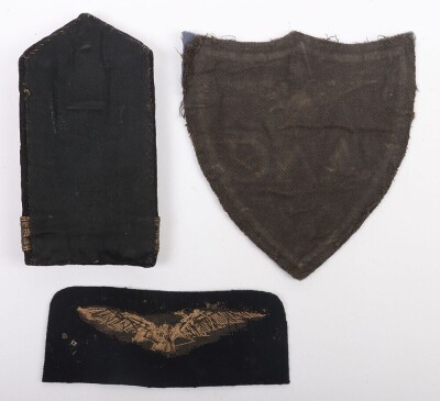 WW1 Royal Navy Air Service (RNAS) Cloth Insignia. - 2