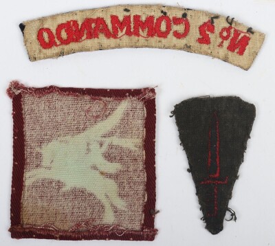 WW2 British, Airborne and Commando Cloth Insignia. - 2