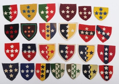 WW2 British Southern Command Units Cloth Formation Signs