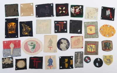 British Army Mixed Cloth Insignia Grouping. - 2