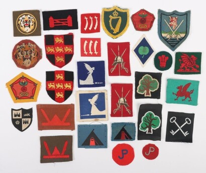British Army Mixed Clothed Insignia Grouping.