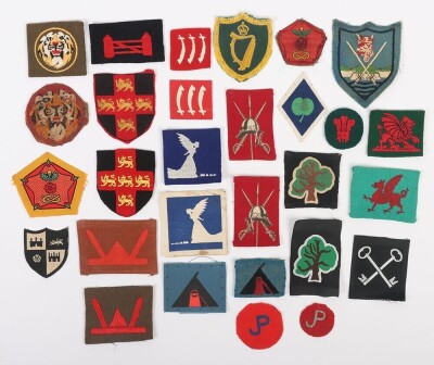 British Army Mixed Clothed Insignia Grouping.