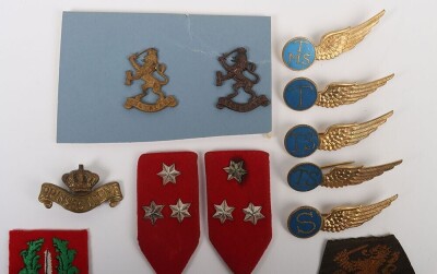 WW2 Netherlands/Free Dutch Insignia Grouping. - 2