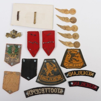 WW2 Netherlands/Free Dutch Insignia Grouping. - 4