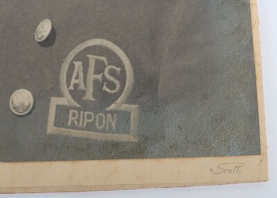 WW2 Auxiliary Fire Service (AFS) Insignia Grouping. - 2