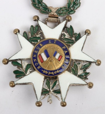 French Croix de Feu (Cross of Fire) Brassard, Medal and Identity Card Grouping - 13