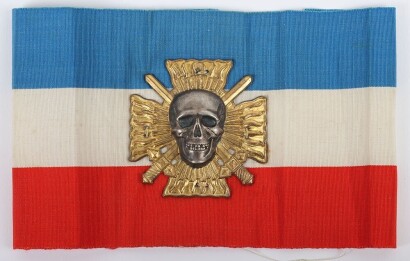 French 1930's Croix de Feu (Cross of Fire) Political Movement Armband