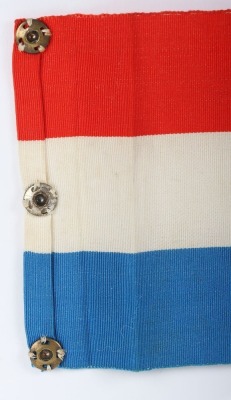 French 1930's Croix de Feu (Cross of Fire) Political Movement Armband - 4