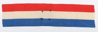 French 1930's Fils et Filles de Croix-de-Feu (Sons and Daughters of the Cross of Fire) Youth Movement Armband and Lapel Badges - 5