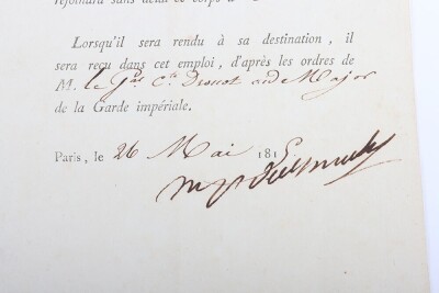 Napoleonic French Document from the Ministry of War in 1815 - 3