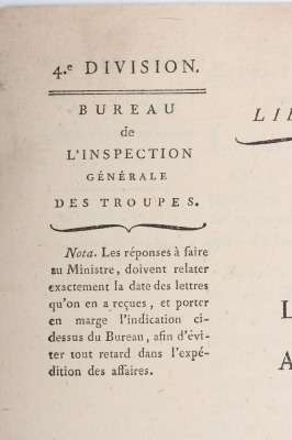 French Napoleonic Document of the 4th Division and Claude Petiet Interest - 3