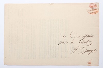 French Napoleonic Document of the 4th Division and Claude Petiet Interest - 6