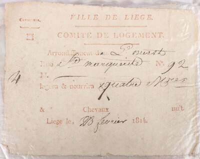 Folder of Prints and Etchings of Napoleon Bonaparte Interest, - 4