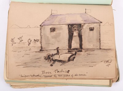 Boer War Period Nurse's Writing Album. - 5